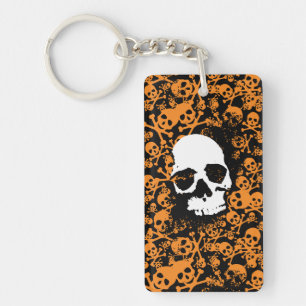 Eerie Symmetry: A Vibrant Array of Colourful Human Key Ring