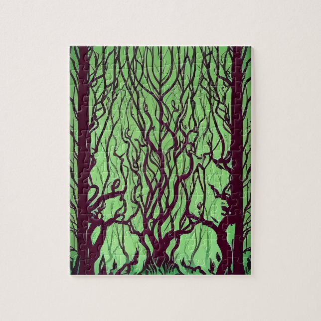Eerie Tree Jigsaw Puzzle (Vertical)