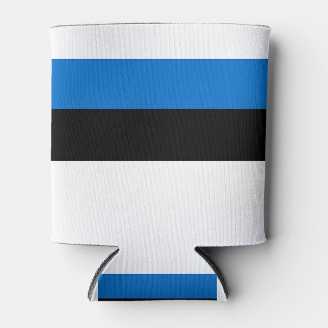 Eesti Vabariik - Estonia Flag Can Cooler (Front)