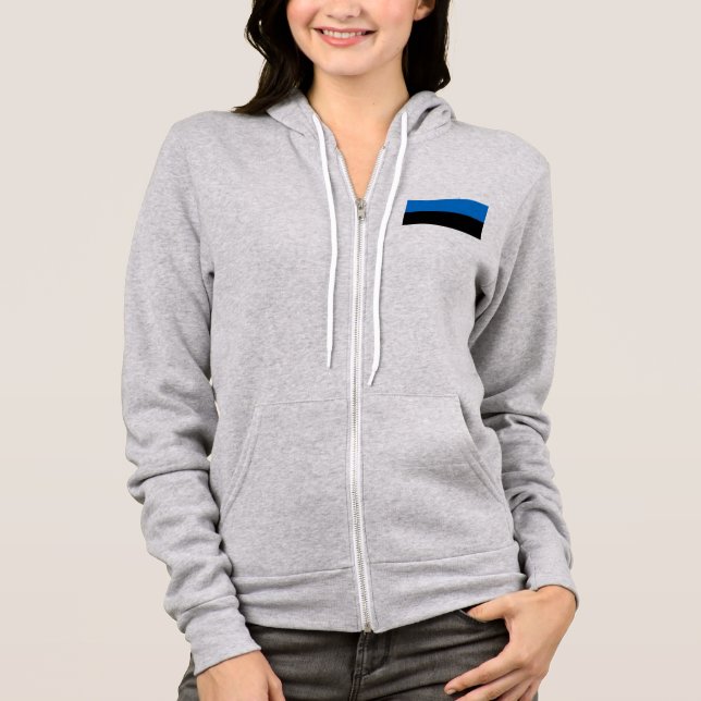 Eesti Vabariik - Estonia Flag Hoodie (Front)