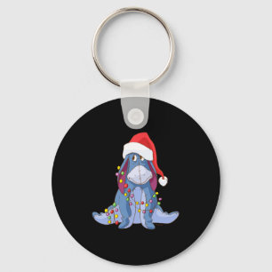 Eeyore Santa Claus Key Ring
