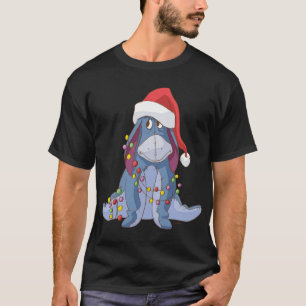 Eeyore Santa Claus  T-Shirt