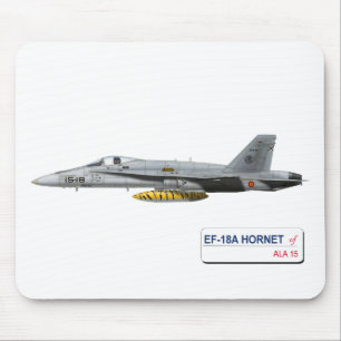 EF-18A HORNET SPANISH AIR FORCE MOUSE MAT