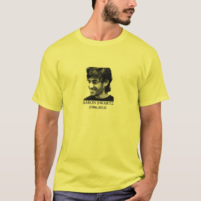 EFF -- Aaron Swartz T-Shirt (Front)
