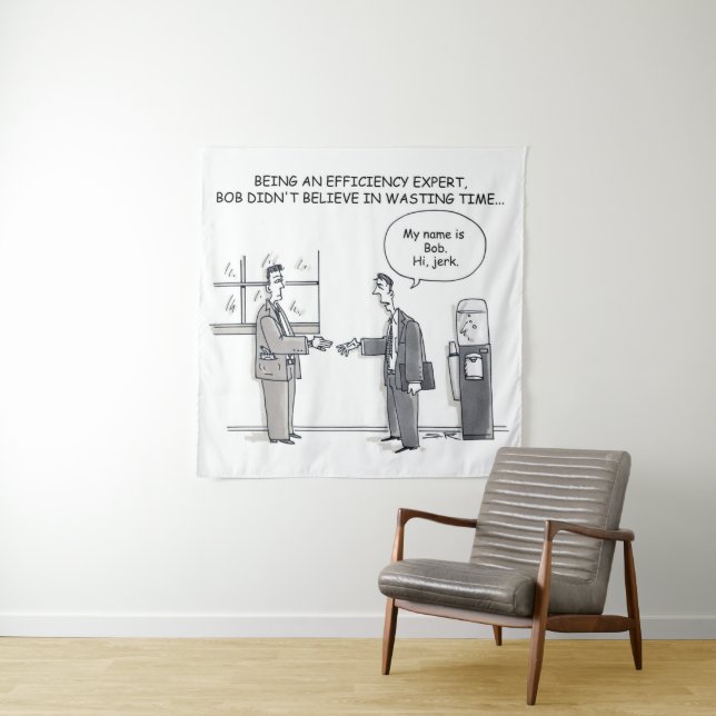 Efficiency Expert tapestry (In Situ)