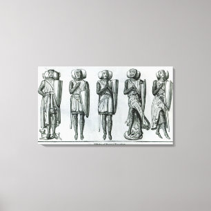 Effigies of Knight Templars Canvas Print