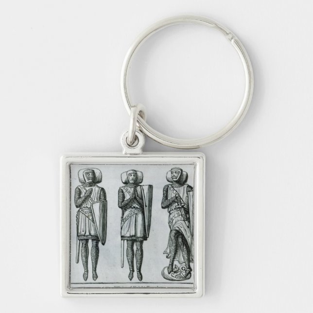 Effigies of Knight Templars Key Ring (Front)