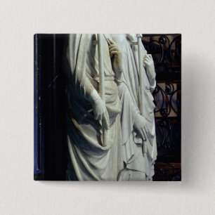 Effigies of Philippe III 15 Cm Square Badge