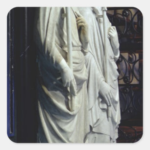 Effigies of Philippe III Square Sticker