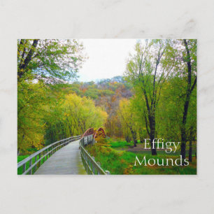 Effigy Mounds National Monument, Iowa Postcard