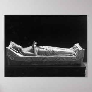 Effigy of Eleanor of Aquitaine Poster