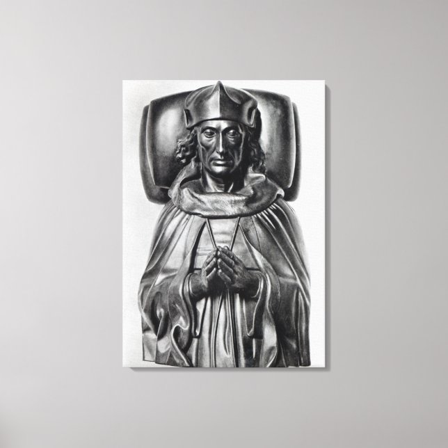 Effigy of Henry VII in Westminster Abbey Canvas Print (Front)