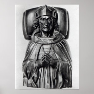 Effigy of Henry VII in Westminster Abbey Poster