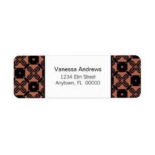 Effortless Beauty Return Address Labels