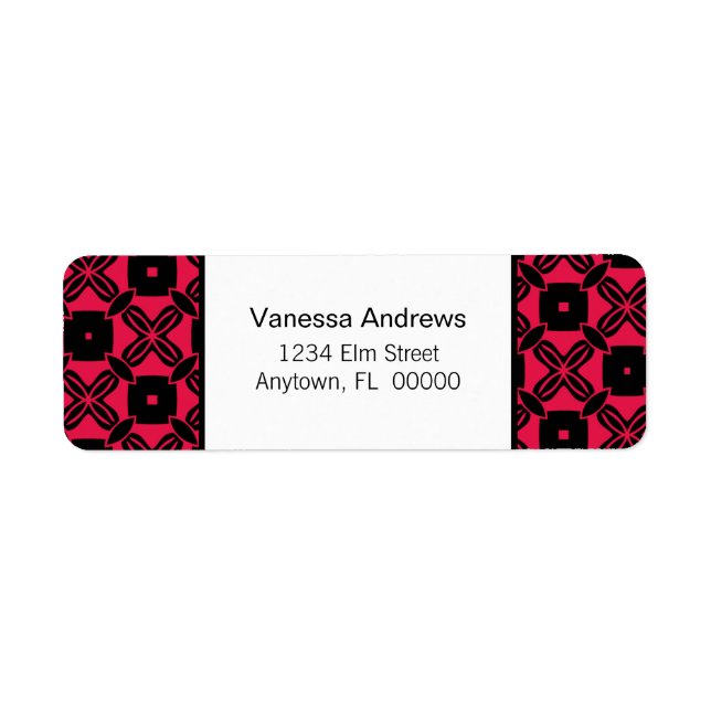 Effortless Beauty Return Address Labels (Front)