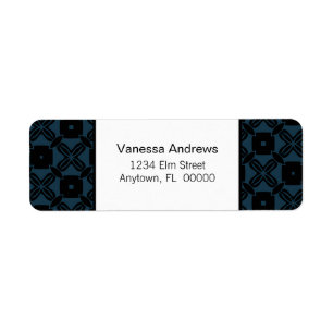 Effortless Beauty Return Address Labels