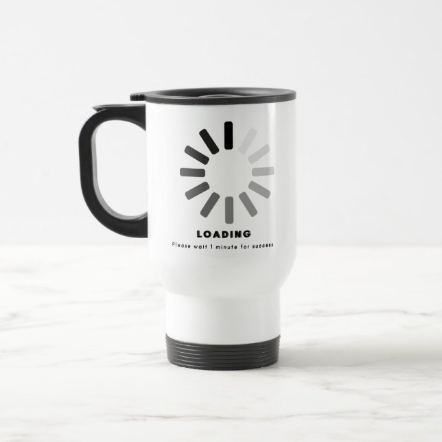 Effortless Download Travel Mug (Left)