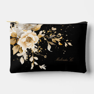 Effortless Elegance Floral Make-Up Bag