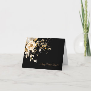 Effortless Elegance Floral Mother's Day Card