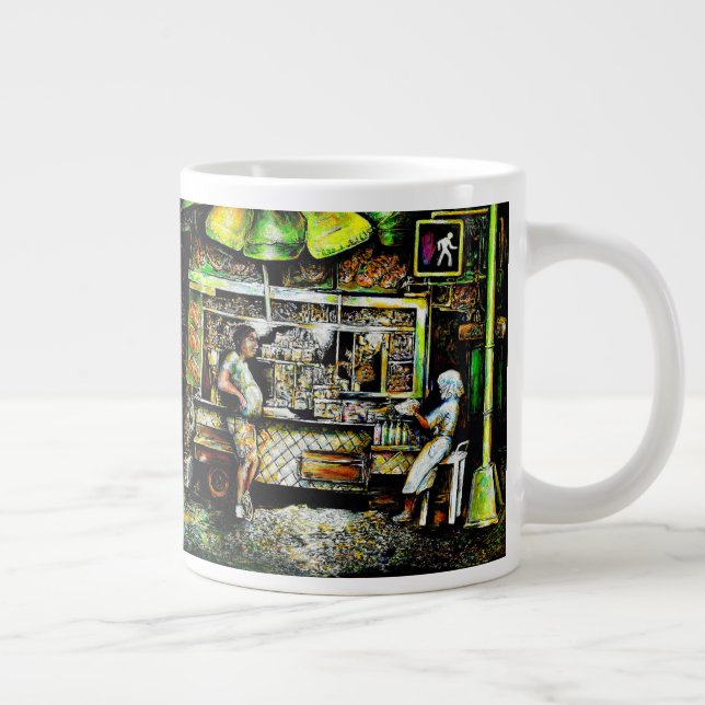 Effulgent Large Coffee Mug (Right)
