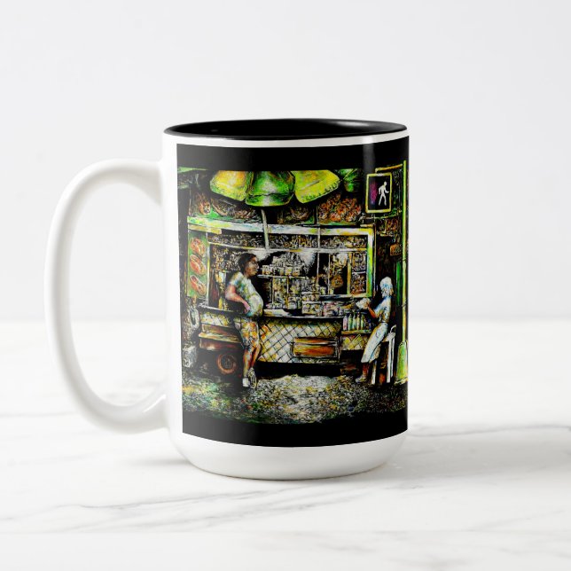 Effulgent Two-Tone Coffee Mug (Left)