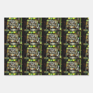 Effulgent Wrapping Paper Sheet