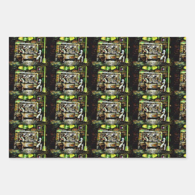 Effulgent Wrapping Paper Sheet (Front)