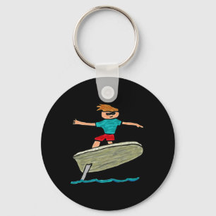 Efoil Surfing Key Ring