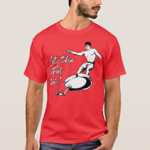 eFoil Surfing Let the eFoil boil T-Shirt