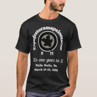 EFORP 11 Dark T-Shirt Black Meeple
