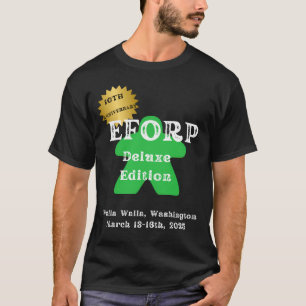 EFORP 2025 10th Anniversary Deluxe Edition Green T-Shirt