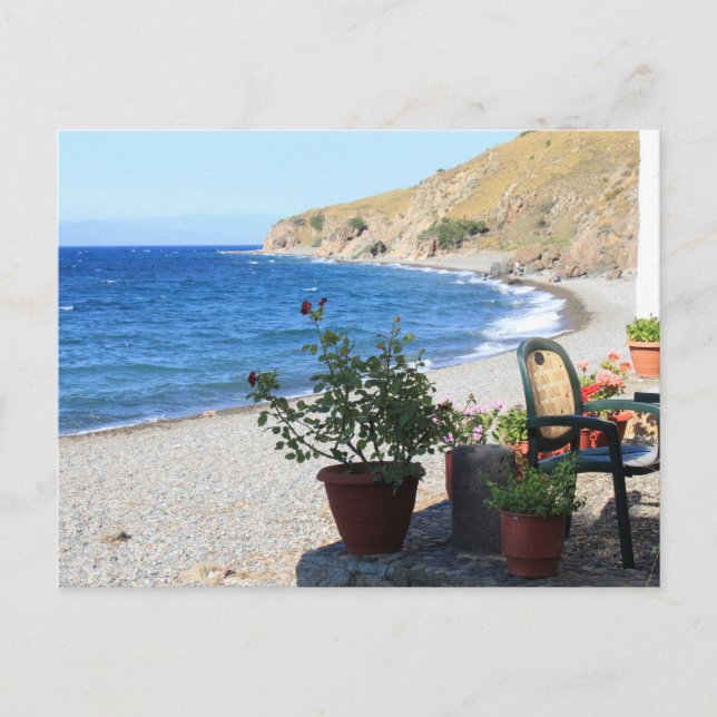 Eftalou Beach Postcard (Front)
