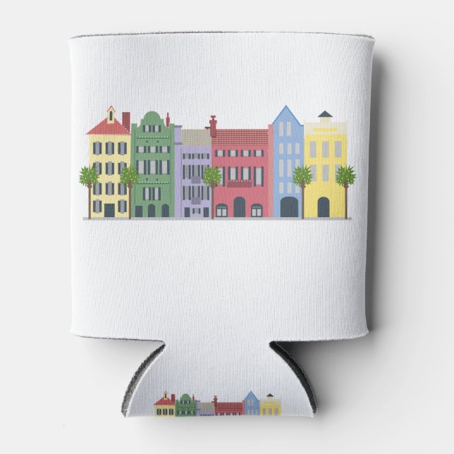 EFxZ_18_RainbowRowXmas-01 Can Cooler (Front)