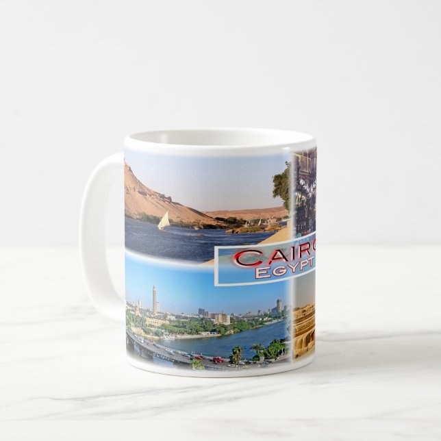 EG Cairo - River Nile - Khan el Khalili - Coffee Mug (Front Left)