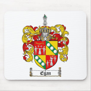 EGAN FAMILY CREST -  EGAN COAT OF ARMS MOUSE MAT