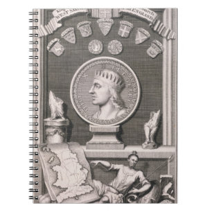 Egbert (d.839) King of the West Saxons, First Mona Notebook