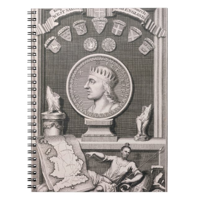 Egbert (d.839) King of the West Saxons, First Mona Notebook (Front)