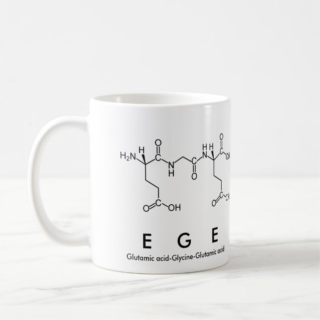 Ege peptide name mug (Left)