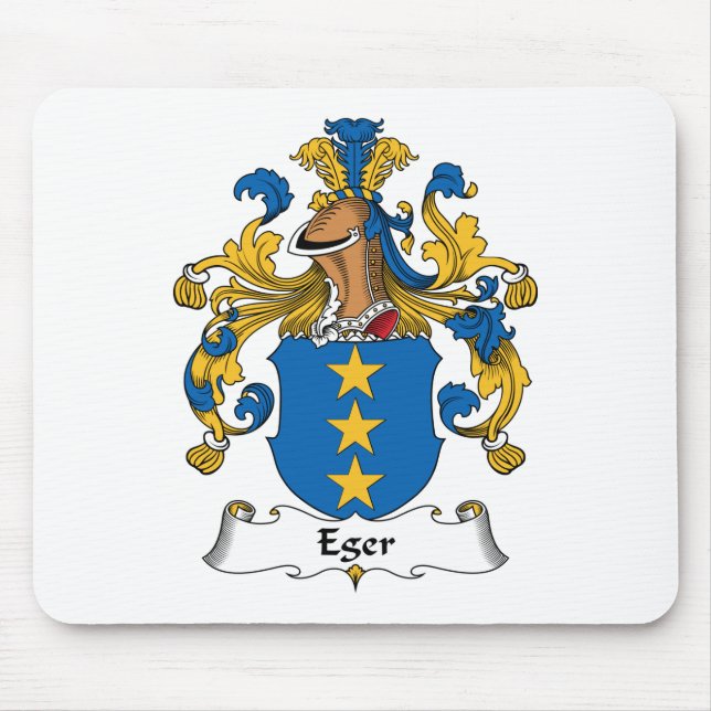 Eger Family Crest Mouse Mat (Front)