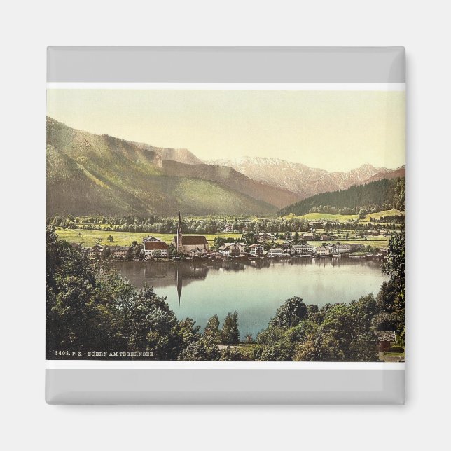 Egern, Tegernsee, Upper Bavaria, Germany classic P Magnet (Front)