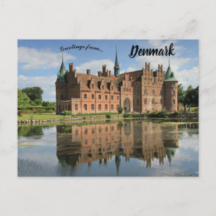 Egeskov Castle Egeskov Gade Kværndrup Denmark Postcard