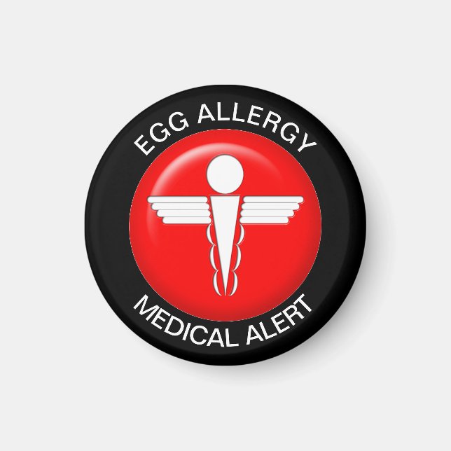 Egg Allergy Magnet (Front)
