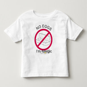 Egg Allergy Toddler T-Shirt