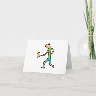 Egg And Spoon Race Card