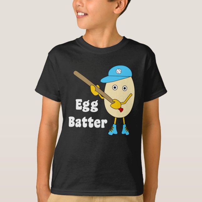 Egg Batter Egghead T-Shirt (Front)
