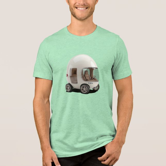 Egg Car - Ovalis Urban EV Tri-Blend Shirt (Front)