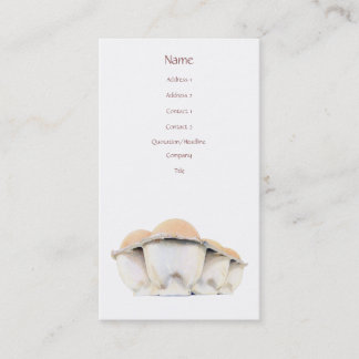 Egg Carton Business Card