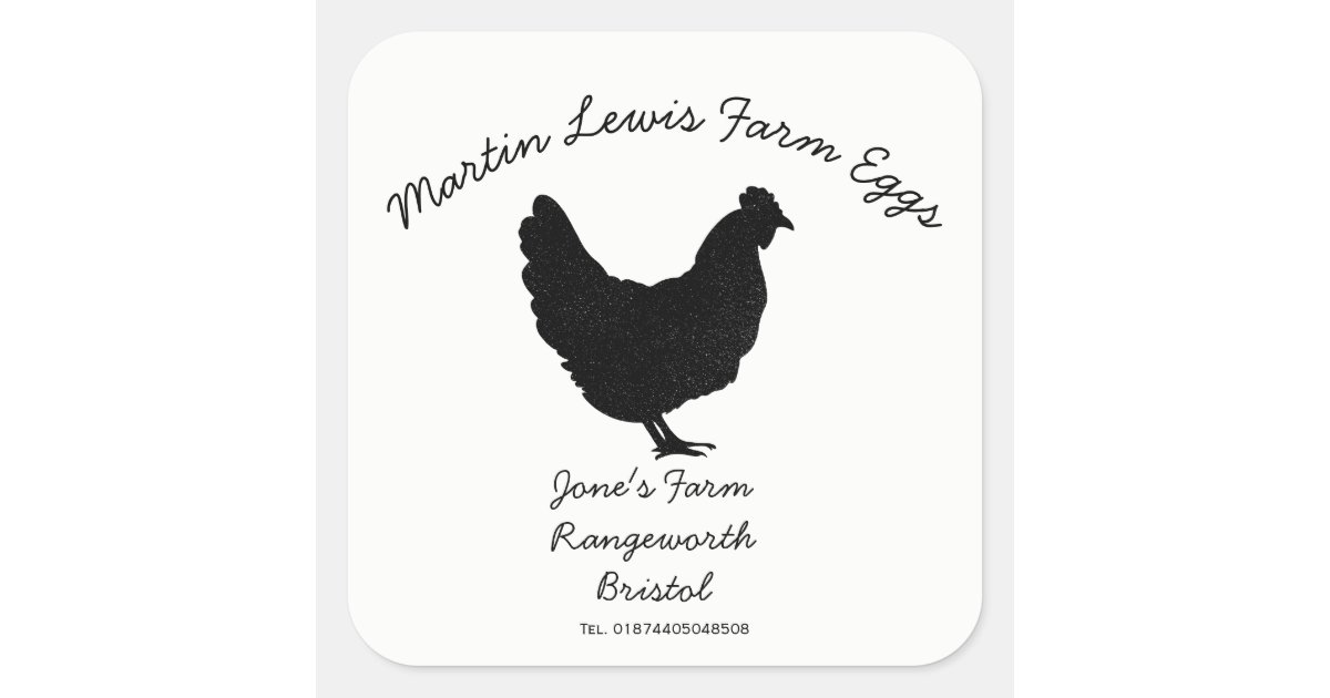 Egg Carton Label customise egg box free range | Zazzle.co.uk