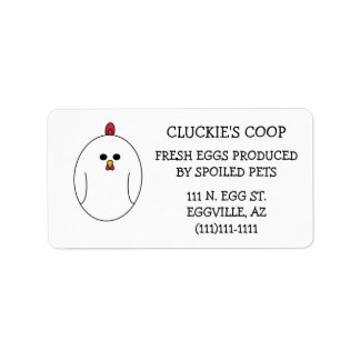 Egg Carton Labels