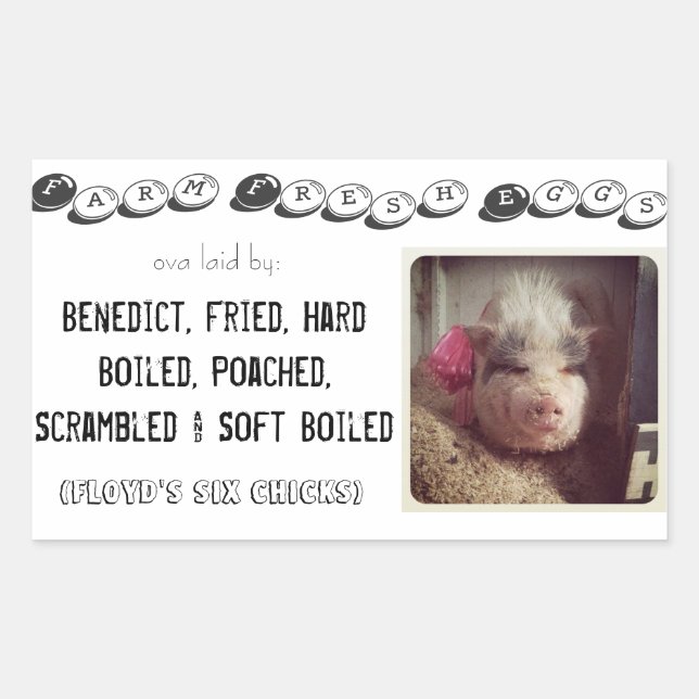 egg carton sticker (Front)